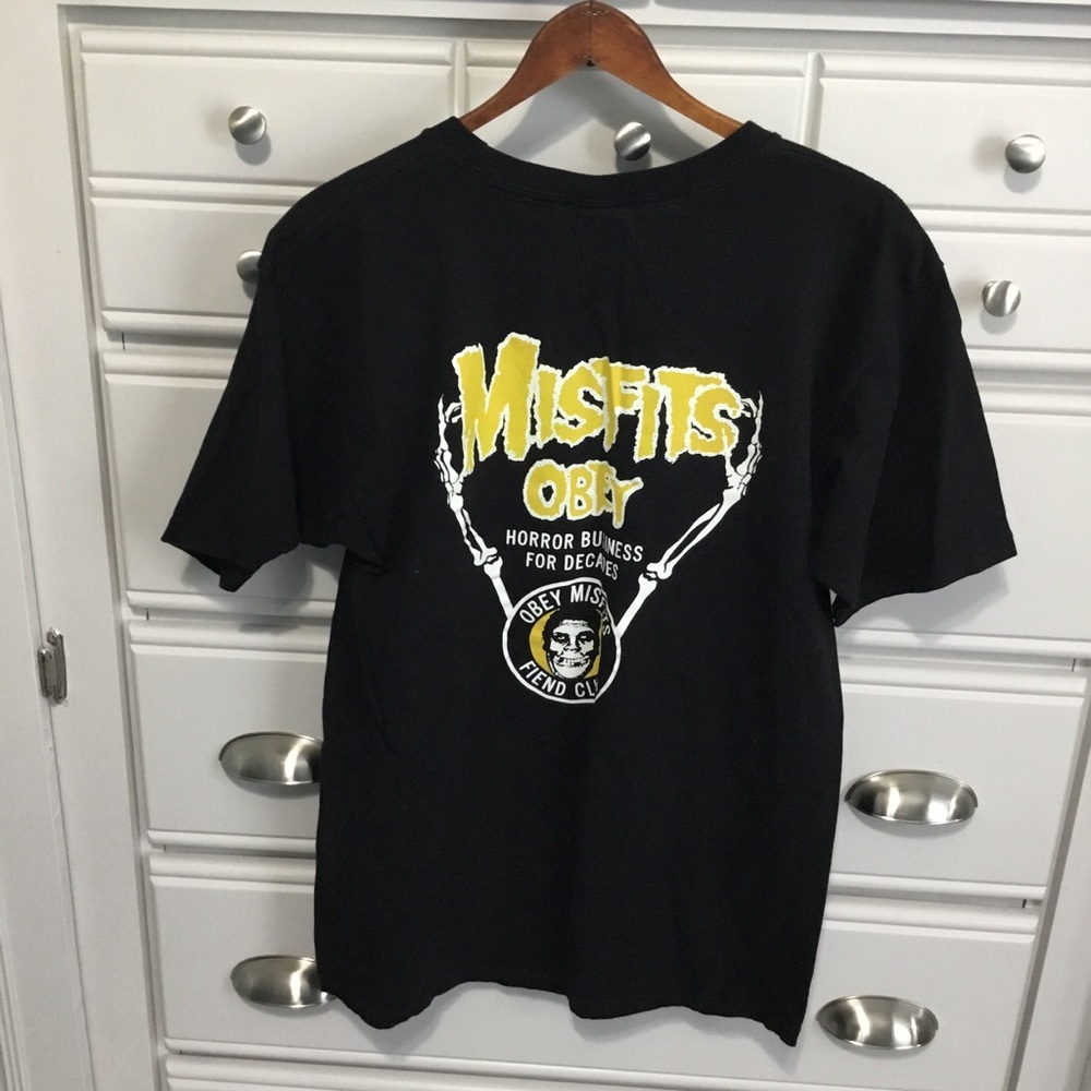 OBEY MISFITS FIEND CLUB size M Tee